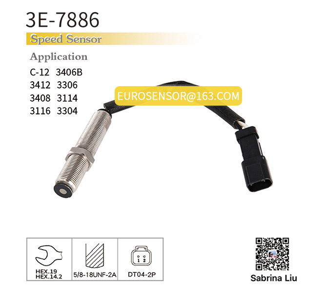 3E-7886 CATERPILLAR Speed Sensor